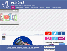 Tablet Screenshot of maristassegovia.org